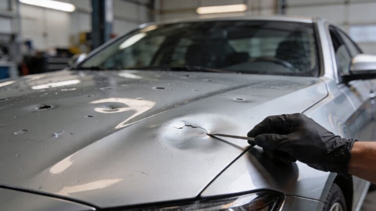 Can You Fix Hail Damage On A Car?