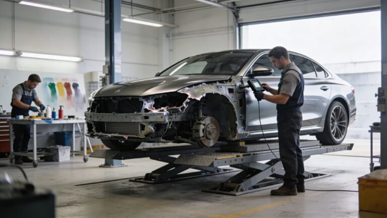 What Actually Happens to Your Car Between Drop-Off and Pickup at a Body Shop?