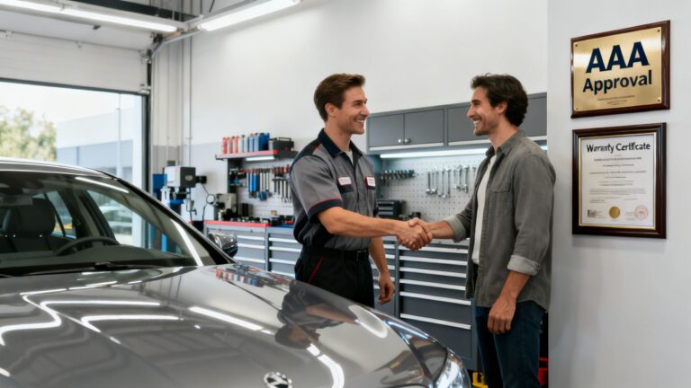 What Does It Mean When a Body Shop Is AAA Approved?